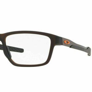Oakley Metalink OX8153-0255 Matte Amber / Demo Lens 55mm Eyeglasses